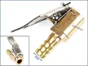 Air Inflator Connector 8mm Barb to Schrader Tyre Tire Inflate Chuck Car Lock Fit