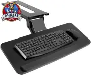 Adjustable Computer Keyboard & Mouse Platform Tray Ergonomic under Table Desk Mo