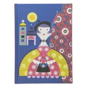 Lantern Studios Ellen G A5 Journal/Notebook Hardcover Stationery French Lady