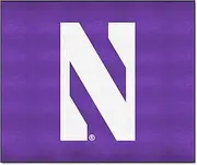 FANMATS NCAA Northwestern University Wildcats Nylon Face Tailgater Rug