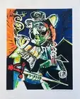 Pablo Picasso CAVALIER WITH PIPE Estate Signed & Numbered Giclee 16" x 12"