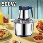 500W 5 Speed 5L Electric Meat Grinder Blender Food Chopper Sausage Filler Kibbe