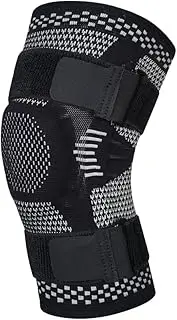 [Generic] Thigh Compression Sleeve - Adjustable Straps Quad Wrap Support Brace, Hamstring Upper Leg