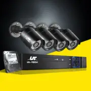 CCTV Security Camera 1080P 8 Channel Home Surveillance System W/ 1TB Hard Drive