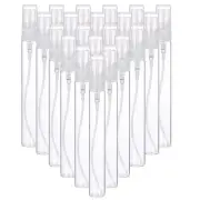 36 Pcs 10ml Glass Mini Perfume Sample Bottle Empty Mini Spray Bottle, Clear