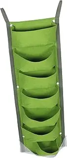 FONDOTIN Weatherproof Wall Hanging Planting Bag Vertical Grow Pockets Planter for Gardens Durable Green Design for Space Saving Plant Nursery