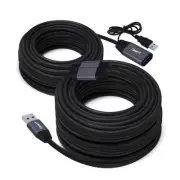 GearIT USB 3.0 Repeater Active Extension Cable Gamer 50ft GI-ACT-USB3.0-EXT-50FT