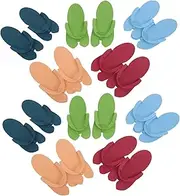 ADOCARN Eva Slippers for Pedicure Salon Sliers Disposable Flops Comfortable Random Color Single Use Slippers