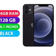 Apple iPhone 12 (128GB, Black) Australian Stock - Grade (Excellent)