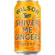 Wilson Shiver Me Gingers Ginger Beer Can 375mL