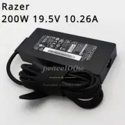 Genuine Razer Blade Pro 17 200W 19.5V 10.26A Charger RC30-0238 Power Adapter