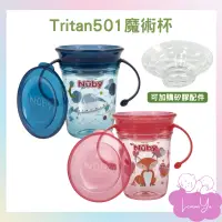 在飛比找蝦皮購物優惠-Nuby Tritan501 魔術杯 360度喝水 直飲學習