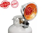 Infra-Red Tank Top Propane Heater - Single Burner, 15,000 BTU, Model# FBDTP15