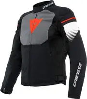 Dainese Air Fast, textile jacket , color: Black/Grey/White , size: 46