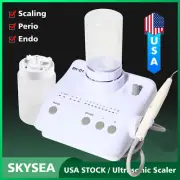 Dental Ultrasonic Scaler w/ Handpiece 5*Tips 2*Bottles Fit Cavitron DTE SATELEC