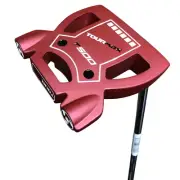 Men's TOURMAX Golf Red T500 New Mallet Golf Putter 35 Inches Right Handed Putter