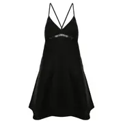 [sacai] Double Faced Silk Cotton Dress