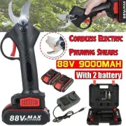 Rechargeable Cordless Electric Pruning Shears Tree Branch Cutter Cordless Pruner