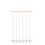 Nordic Woven Wooden Sticks Storage Belt Holder Hairpin Hair Clips Headbands