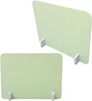 Operitacx 1 Set Desk Divider: Desk Partition Barrier Panel for Office School - Privacy Screen Divider Board for Student Testing Personal Space