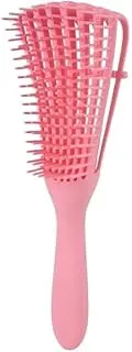 Hair Comb 2Pcs Hair Comb Detangling Brush Scalp Massage Hair Brush Detangler Brush For Curly Hair Thick Hair Octopus Hairbrush Women Men Salon(Pink)