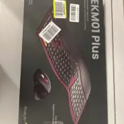 ProtoArc Ergonomic Wireless Keyboard Mouse, EKM01 Plus Full Size