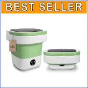 15L Portable Washing Machine - Mini Washer & Spin Dryer for Travel & Apartments