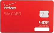 SIM Card Verizon DFILLSIM4FF-A 4G LTE 4FF Nano SIM Card - 1 Pack