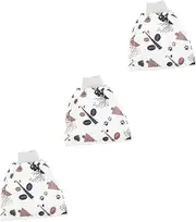 [ifundom] 3 Pcs Cartoon Nappy Skirt for Babies High-waist Nappy Pants Pure Cotton Easy ° Roll Proof