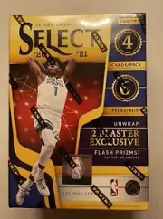 Panini Select 2020-21 NBA Basketball Blaster Box (24 Cards, Flash Prizms)