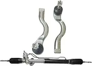 MAX COOL Power Steering Rack with Tie Rod Ends Suitable for Mitsubishi Pajero NM NP 2000-2006
