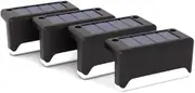 Solar Waterproof LED Deck Lights Solar Step Lights Path Garden Patio Pathway Stairs Step Fence Lamp Outdoor