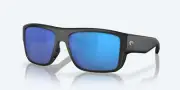 Costa Taxman Sunglasses - Polarized - Matte Black w/Blue Mirror 580G