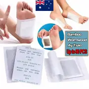 80pcs Bamboo Detox Foot Patches Pad Natural Plant Toxin Removal Sticky Adhesive