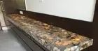 Natural Wild Agate Stone Side Countertop Handmade Gemstone Modern Furniture Deco