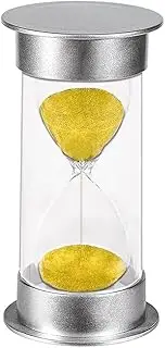 AIMALL Anti-Fall Hourglass Timer - 10/20/30 Minutes Time Management Clock for Students, Office Use, Children's Toys, and Catering - Non-Breakable Design - 2.67"x5.11"