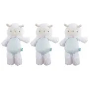 3x Ingenuity 30cm Sheppy Newborn/Infant Plush Soft Stuffed Animal Baby Toy 0m+