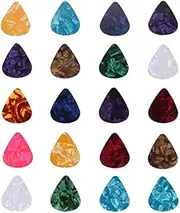 20x Acoustic Electric Guitar Celluloid Picks Plectrums 0.46 mm Thick Pick