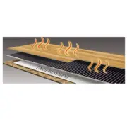 Float QWARM1.5X5F120 Radiant Floor Heating Mat for below Laminate, Wood, Luxury