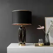 Pastor Table Lamp in Black or White