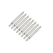 Spring Bar Pins 13mmx1.5mm Double Fringe Stainless Steel Watch Band Pins 8Pcs