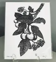 Hand drawn Hawaii Postcard and Print Set, The Big Island