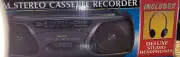 Lenoxx Sound AM/FM Stereo Cassette Player/Recorder BP-731 NOS