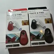 2 SOUNDLOGIC XT TRACK & FIND BLUETOOTH WIRELESS KEY &VALUABLE FINDER RED & BLACK