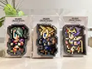Final Fantasy Rubber - Cloud, Terra, Cecil - Pixel Art Japan Exclusive NEW