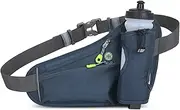 ZIEM Sports Hydration Belt Bag Running Belt Waist Pack Bum Bag with Water Bottle Holder for Men Women Running Cycling Hiking Walking