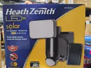 Heath Zenith HZ-7162-BKLED SOLAR Security Motion LIGHT Black 300 LUMEN 1 LIGHT