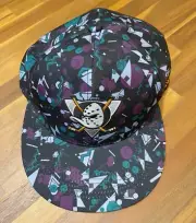 Anaheim Ducks Snapback Hat - SGA Bodhi Leaf Coffee Traders 80s Retro