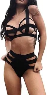 [Generic] Women Nightwear Lace Underwear Up Sexy Thong G-String Lingerie Guy Briefs