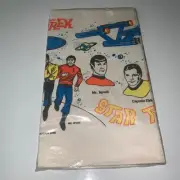 Star Trek 1976 Tuttle Paper Table Cover NOS Sealed! Kirk Spock McCoy Lot 1